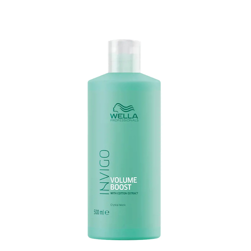 WELLA PROFESSIONALS INVIGO VOLUME BOOST masque cristal 500 ml WELLA PROFESSIONALS INVIGO VOLUME BOOST masque cristal 500 ml