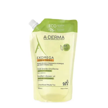A-DERMA EXOMEGA CONTROL emollient shower oil 500 ml