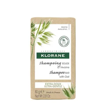 KLORANE OAT MILK solid shampoo bar 80 gr