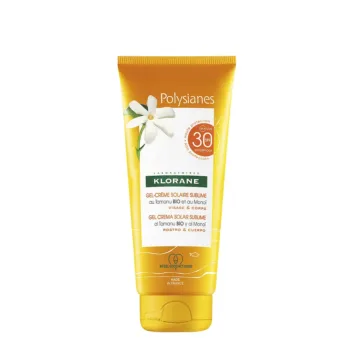 KLORANE POLYSIANES MONOĎ AND TAMANU BIO gel solar face and body SPF30 200 ml