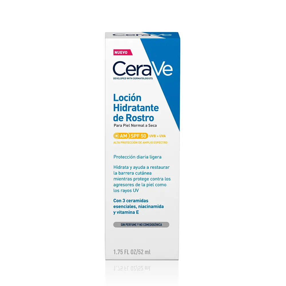 CERAVE FACIAL MOISTURISING LOTION SPF50 for normal to dry skin 52 ml
