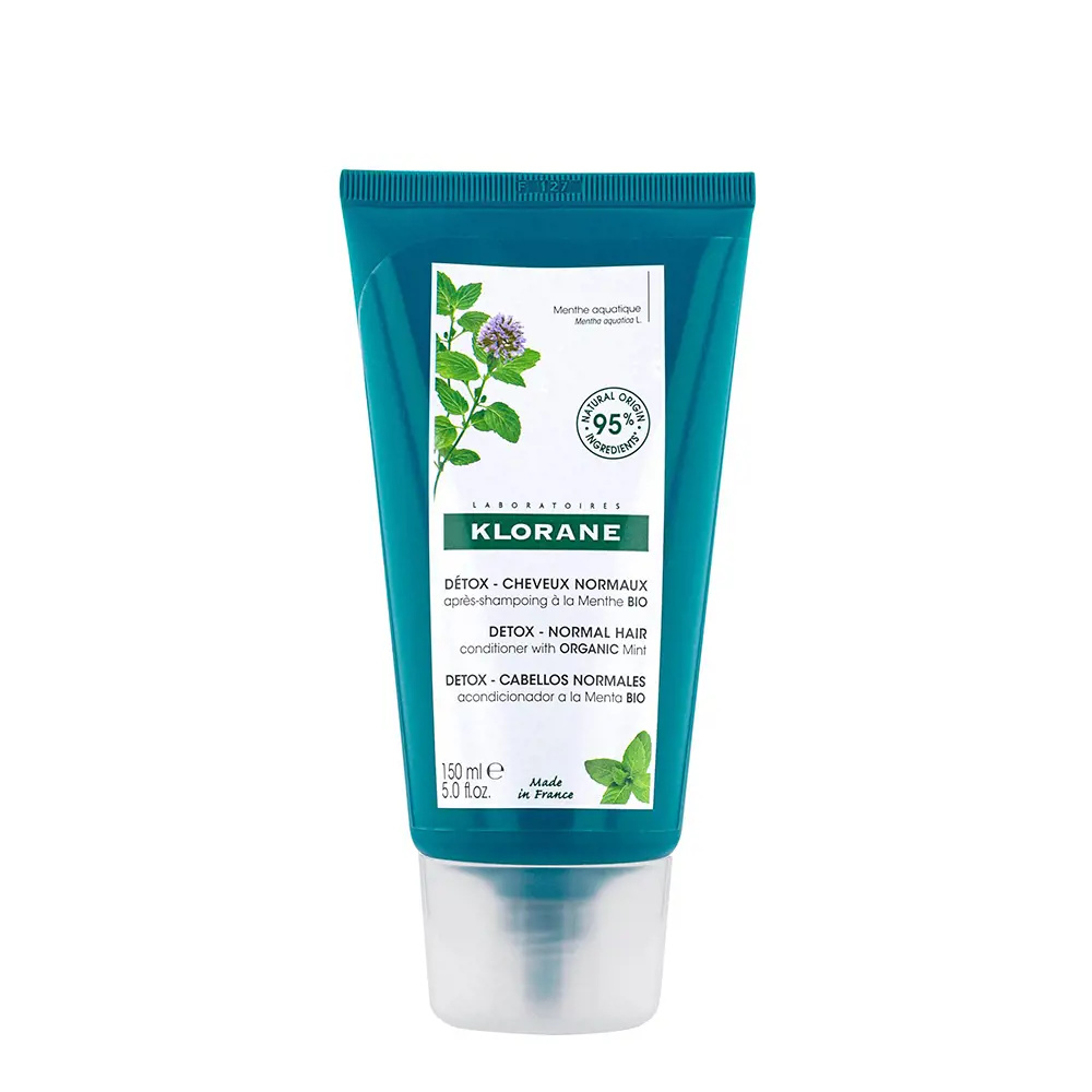 KLORANE AQUATIC MINT DETOX Conditioner for Normal Hair 150 ml KLORANE AQUATIC MINT DETOX Conditioner for Normal Hair 150 ml