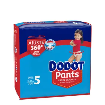 DODOT DODOT PANTS diaper-panties size 5 12-17 kg 30 u