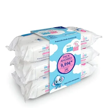SEBAMED BABY TOALLITAS CLEANERAS set 3 x 60 pz