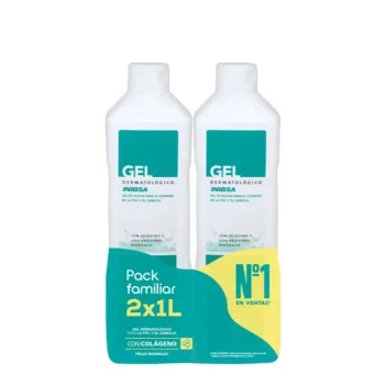 INIBSA DERMATOLOGICAL Shower Gel lot 2 x 1000 ml