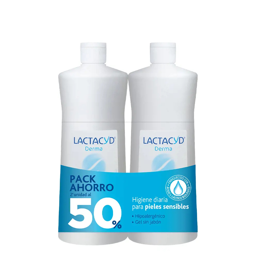 LACTACYD LACTACYD DERMA bath gel 2 x 1000 ml LACTACYD LACTACYD DERMA bath gel 2 x 1000 ml