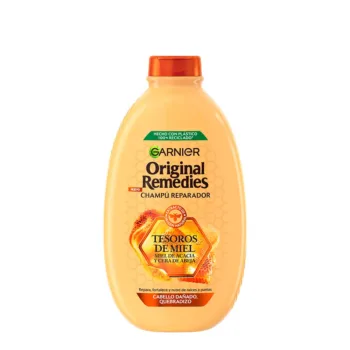 GARNIER ORIGINAL REMEDIES champoo tesoros de honey 600 ml