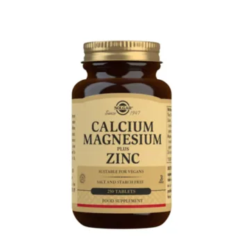 SOLGAR CALCIO MAGNESIUM +ZINC 250 tablets