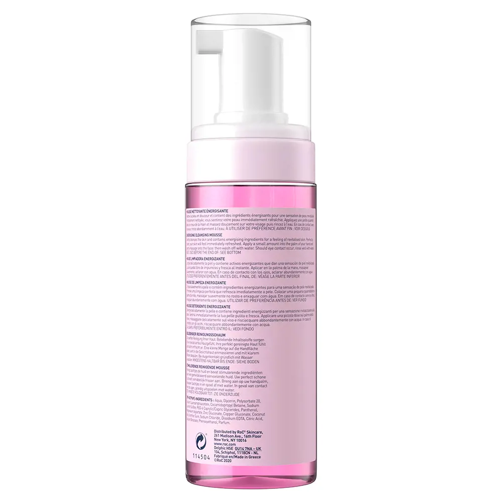 ROC MOUSSE NETTOYANTE énergisante 150 ml ROC MOUSSE NETTOYANTE énergisante 150 ml
