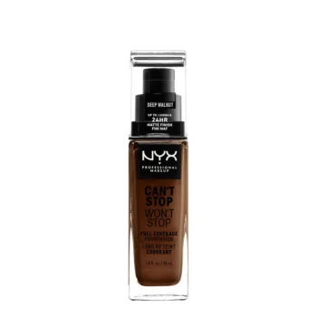 NYX PROFESSIONAL MAKE UP CAN'T STOP WON'T STOP full coverage foundation #deep walnut 30 ml