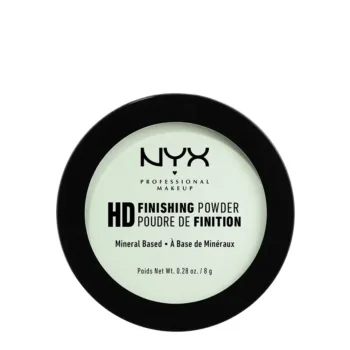 NYX PROFESSIONAL MAKE UP HD FINISHING POWDER mineral based #mint green