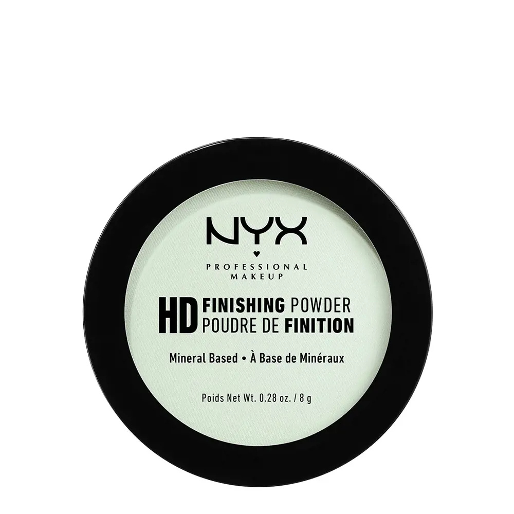 NYX PROFESSIONAL MAKE UP HD FINISHING POWDER mineral based #mint green NYX PROFESSIONAL MAKE UP HD FINISHING POWDER mineral based #mint green