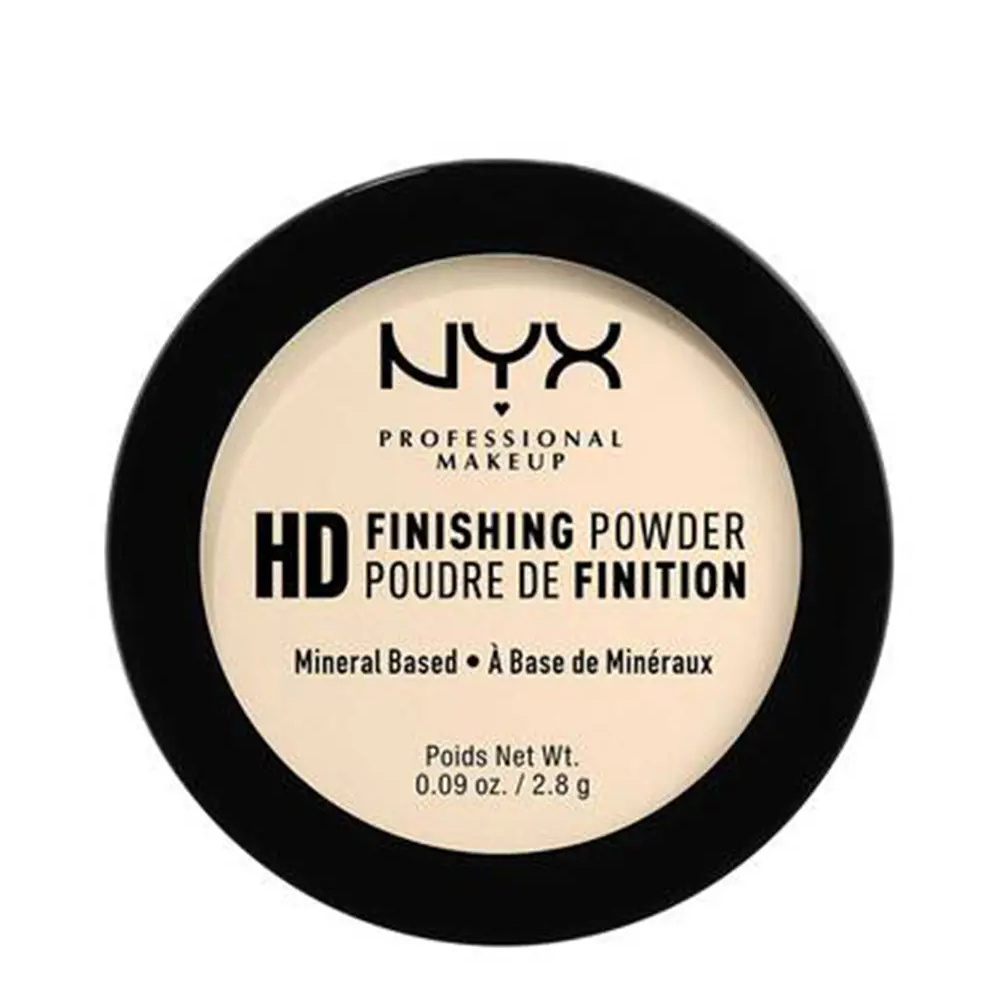 NYX PROFESSIONAL MAKE UP HD FINISHING POWDER mineral based #banana NYX PROFESSIONAL MAKE UP HD FINISHING POWDER mineral based #banana