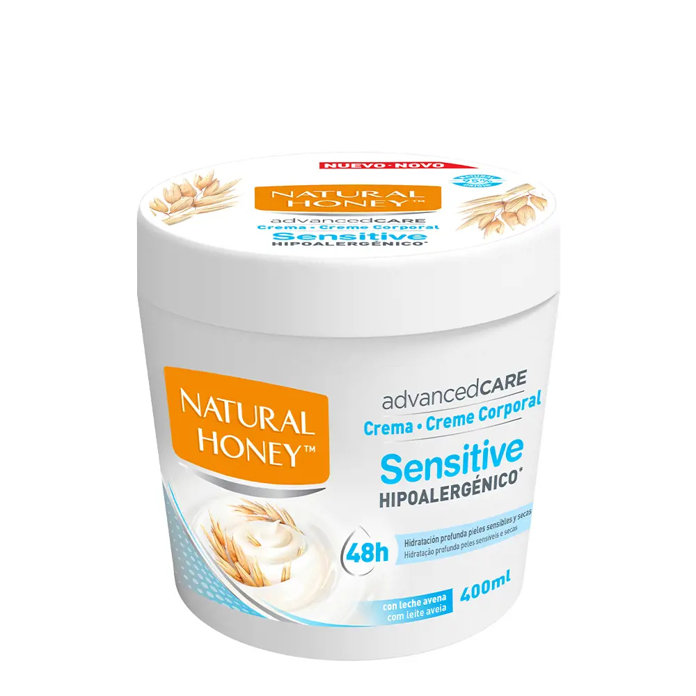 NATURAL HONEY ADVANCEDCARE SENSITIVE body cream 400 ml NATURAL HONEY ADVANCEDCARE SENSITIVE body cream 400 ml