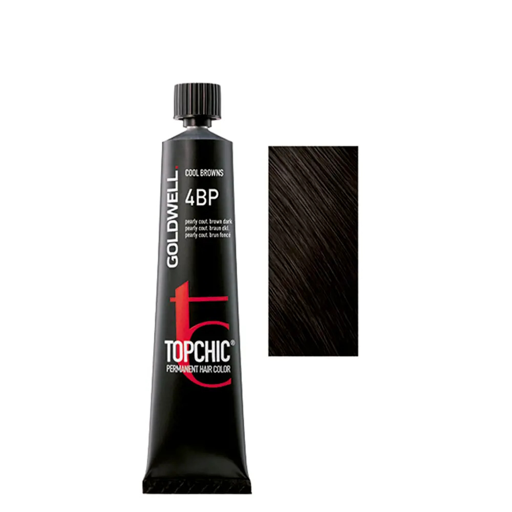 GOLDWELL TOPCHIC permanent hair color #4BP 60 ml GOLDWELL TOPCHIC permanent hair color #4BP 60 ml