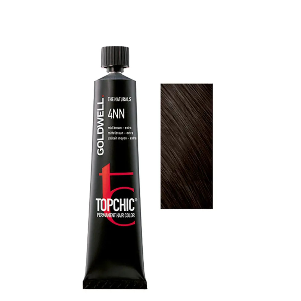 GOLDWELL TOPCHIC permanent hair color #4NN 60 ml GOLDWELL TOPCHIC permanent hair color #4NN 60 ml