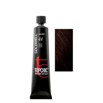 GOLDWELL TOPCHIC permanent hair color #4V 60 ml GOLDWELL TOPCHIC permanent hair color #4V 60 ml