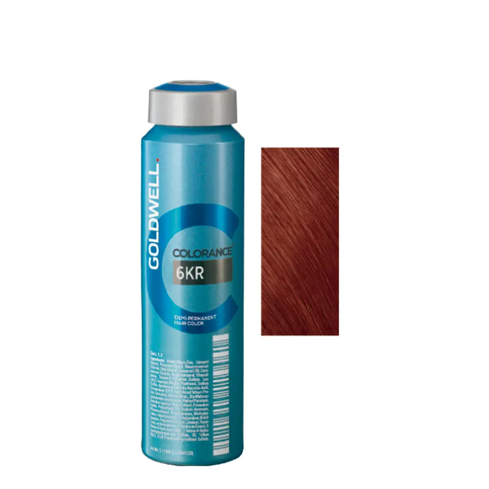 GOLDWELL COLORANCE demi-permanent hair color #6KR 120 ml GOLDWELL COLORANCE demi-permanent hair color #6KR 120 ml