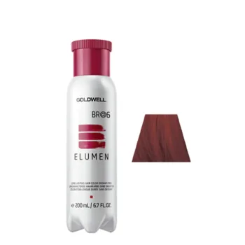 GOLDWELL ELUMEN long lasting hair color oxidant free #BR@6 200 ml GOLDWELL ELUMEN long lasting hair color oxidant free #BR@6 200 ml