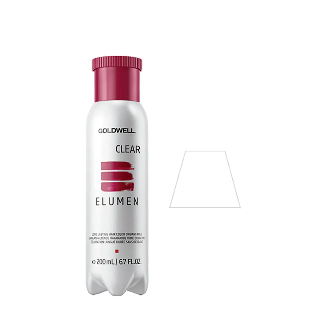 GOLDWELL ELUMEN long lasting hair color oxidant free #CLEAR 200 ml GOLDWELL ELUMEN long lasting hair color oxidant free #CLEAR 200 ml