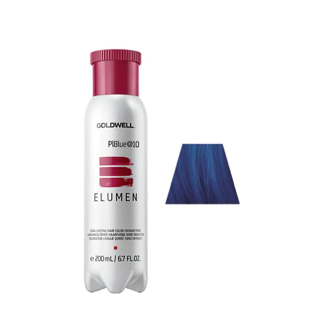 GOLDWELL ELUMEN long lasting hair color oxidant free #PlBlue@10 200 ml GOLDWELL ELUMEN long lasting hair color oxidant free #PlBlue@10 200 ml