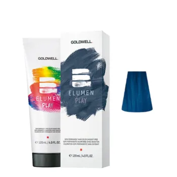 GOLDWELL ELUMEN PLAY semi permanent hair color oxidant-free #blue 120 ml
