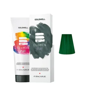 GOLDWELL ELUMEN PLAY semi permanent hair color oxidant-free #green 120 ml