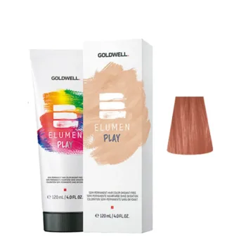 GOLDWELL ELUMEN PLAY semi permanent hair color oxidant-free #coral 120 ml