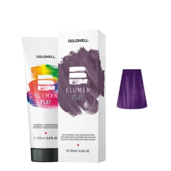 GOLDWELL ELUMEN PLAY semi permanent hair color oxidant-free #violet 120 ml