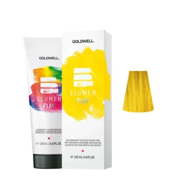 GOLDWELL ELUMEN PLAY semi permanent hair color oxidant-free #yellow 120 ml
