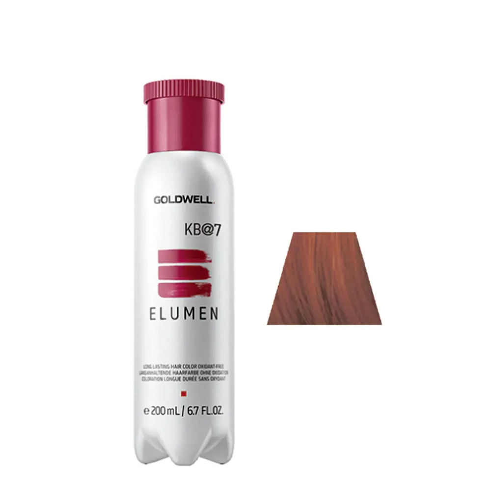 GOLDWELL ELUMEN long lasting hair color oxidant free #KB@7 200 ml GOLDWELL ELUMEN long lasting hair color oxidant free #KB@7 200 ml
