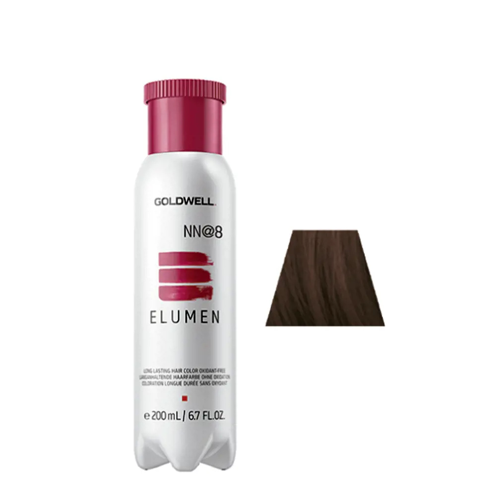 GOLDWELL ELUMEN long lasting hair color oxidant free #NN@8 200 ml GOLDWELL ELUMEN long lasting hair color oxidant free #NN@8 200 ml