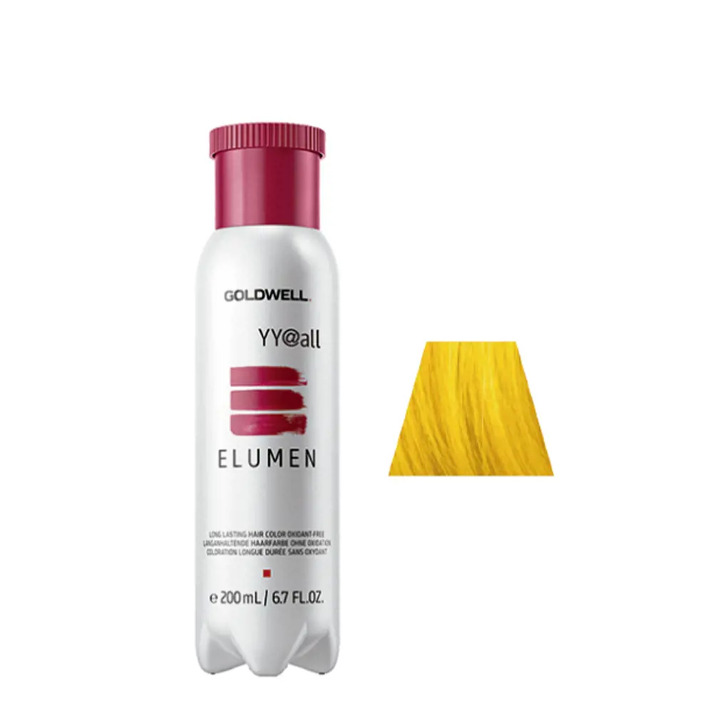 GOLDWELL ELUMEN long lasting hair color oxidant free #YY@ALL 200 ml GOLDWELL ELUMEN long lasting hair color oxidant free #YY@ALL 200 ml