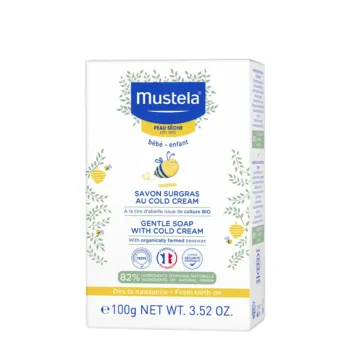 MUSTELA BEB-NIO jabn sobregraso al Cold Cream nutriprotector 100 gr