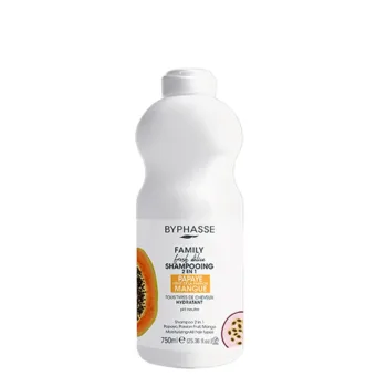 BYPHASSE FAMILY FRESH DELICE champoo 2 en 1 750 ml