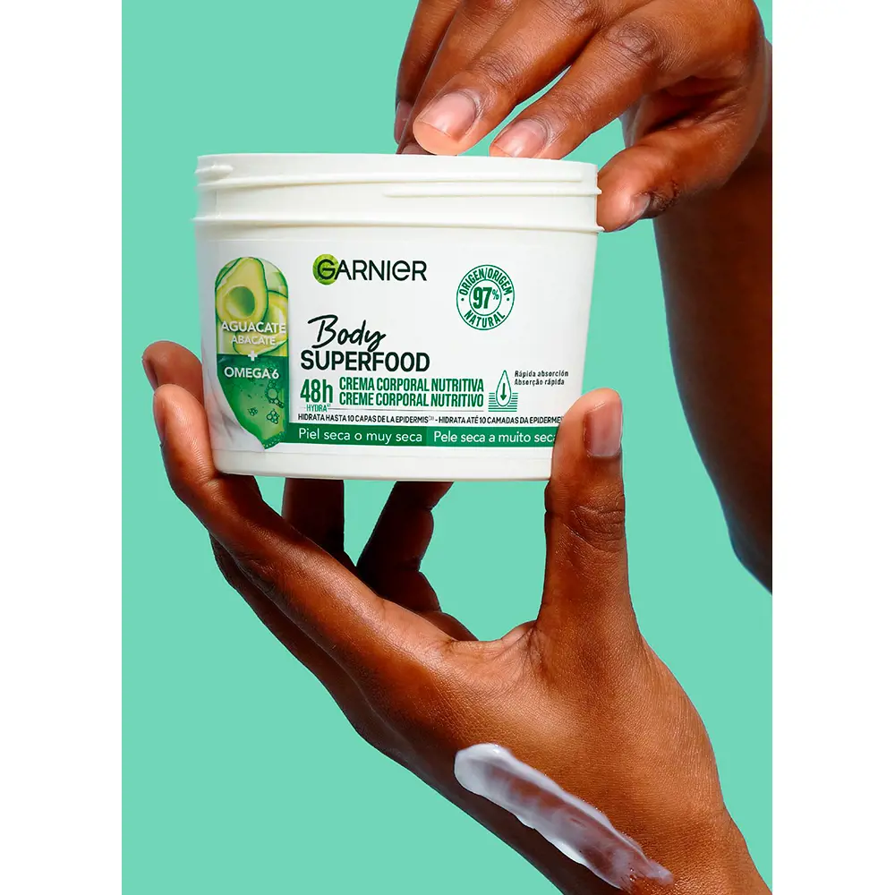 GARNIER BODY SUPERFOOD nourishing body cream 380 ml GARNIER BODY SUPERFOOD nourishing body cream 380 ml - Image 4