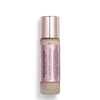 REVOLUTION MAKE UP CONCEAL & DEFINE full coverage foundation #F9 23 ml