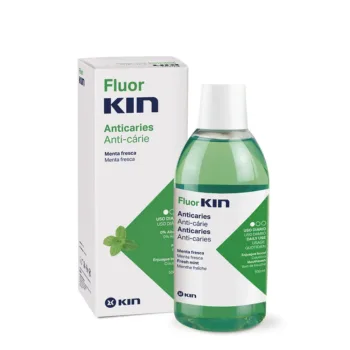 KIN FLUORKIN ANTICARIES enjuague bucal 500 ml