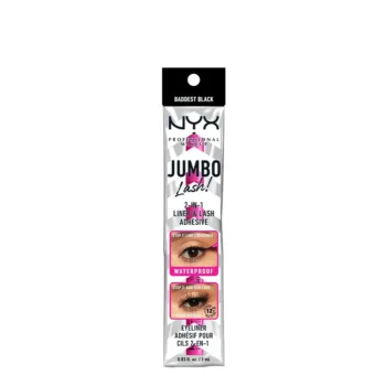 NYX PROFESSIONAL MAKE UP JUMBO 2IN1 eyeliner and false eyelash adhesive #black