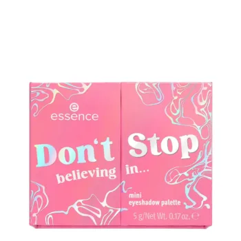 ESSENCE DON'T STOP believing in minipaleta de sombras de eyes #multi-color