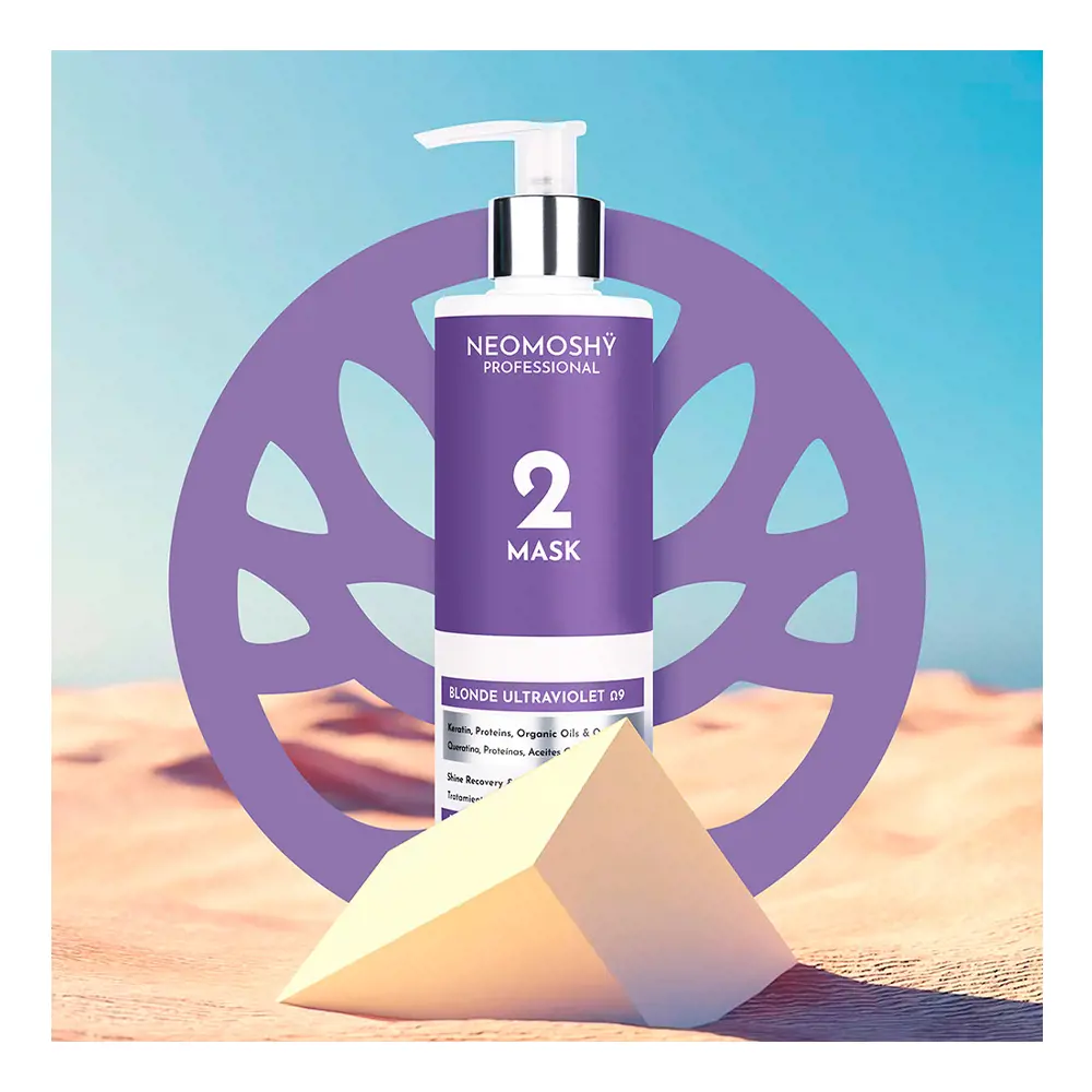 NEOMOSHŸ BLONDE ULTRAVIOLET Nº9 mask 300 ml NEOMOSHŸ BLONDE ULTRAVIOLET Nº9 mask 300 ml - Image 4