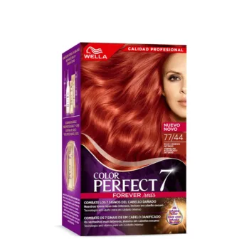 WELLA COLOUR PERFECT 7 WELLA COLOUR PERFECT 7 100% couverture de canas #77/44-rojo cobrizo Intenso
