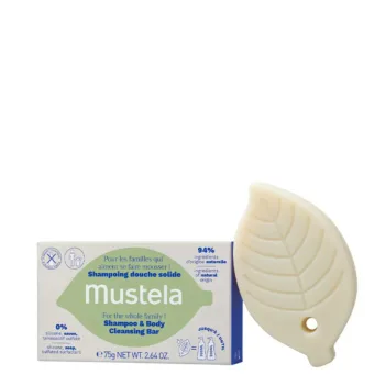MUSTELA BIO champoo slido 75 gr