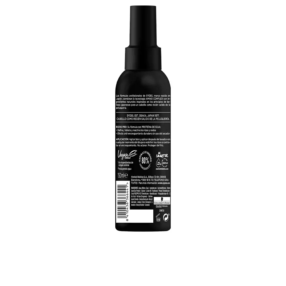 SYOSS CURLS PRO reavivador curls spray 150 ml