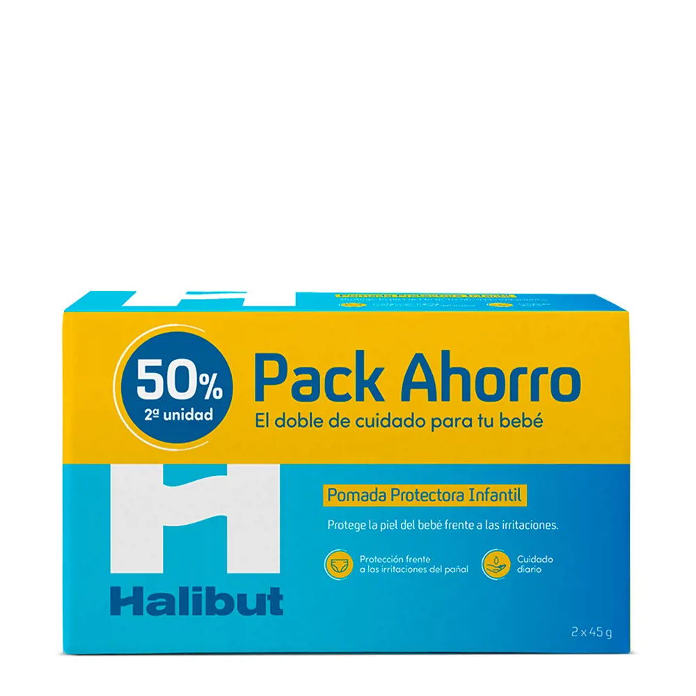 HALIBUT POMADA protectora infantil 2 x 45 gr HALIBUT POMADA protectora infantil 2 x 45 gr