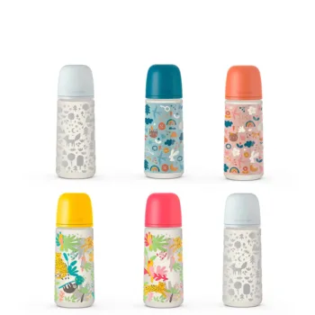 SUAVINEX PRINTS bibern tetina fisiolgica L 360 ml SUAVINEX PRINTS bibern tetina fisiolgica L 360 ml