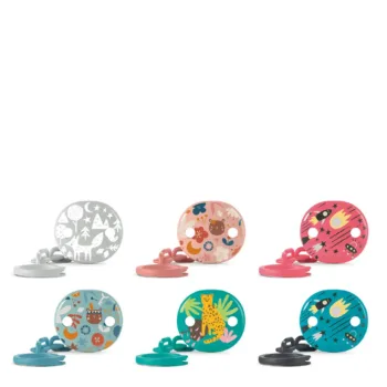 SUAVINEX PRINTS broche pinza cadenita oval 1 u SUAVINEX PRINTS broche pinza cadenita oval 1 u