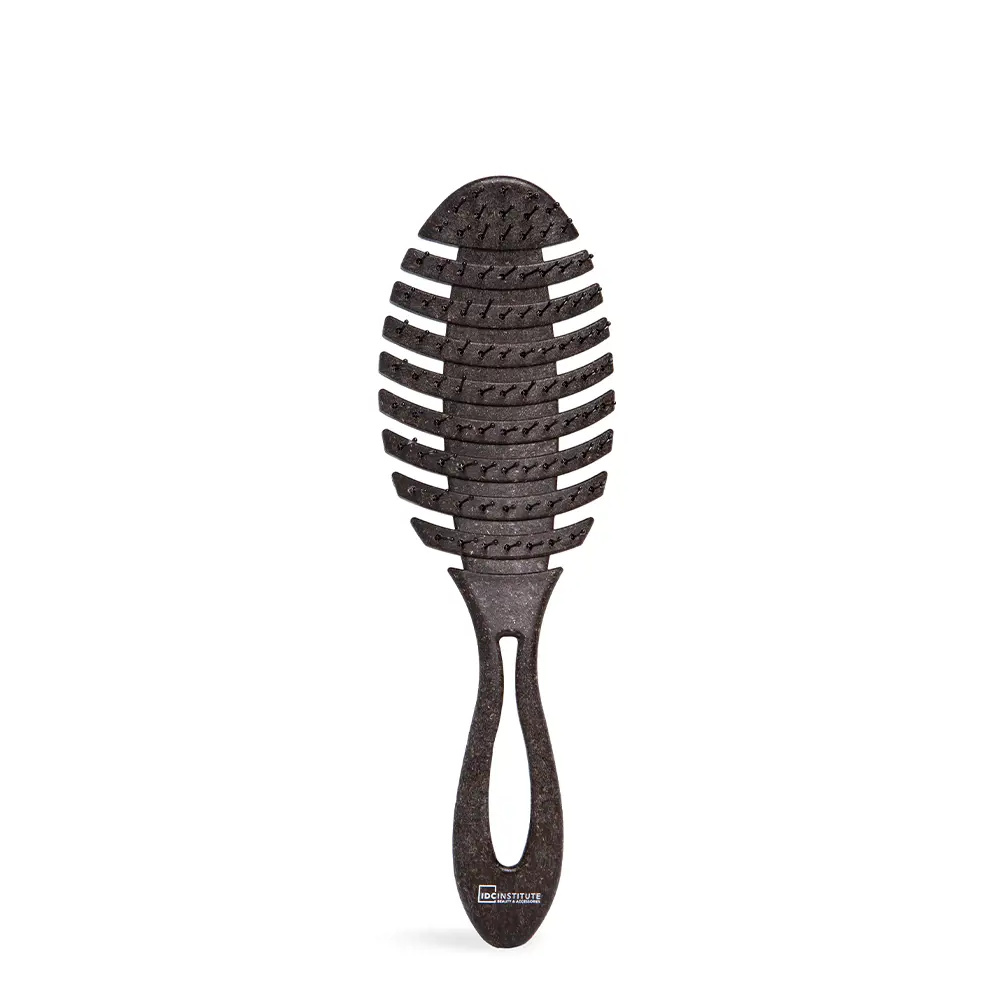 IDC INSTITUTE ROUND BRUSH flexible hair bio-based coffee 1 u IDC INSTITUTE ROUND BRUSH flexible hair bio-based coffee 1 u