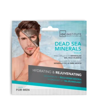 IDC INSTITUTE DEAD SEA MINERALS hydrating & rejuvenating mask for men 22 gr IDC INSTITUTE DEAD SEA MINERALS hydrating & rejuvenating mask for men 22 gr