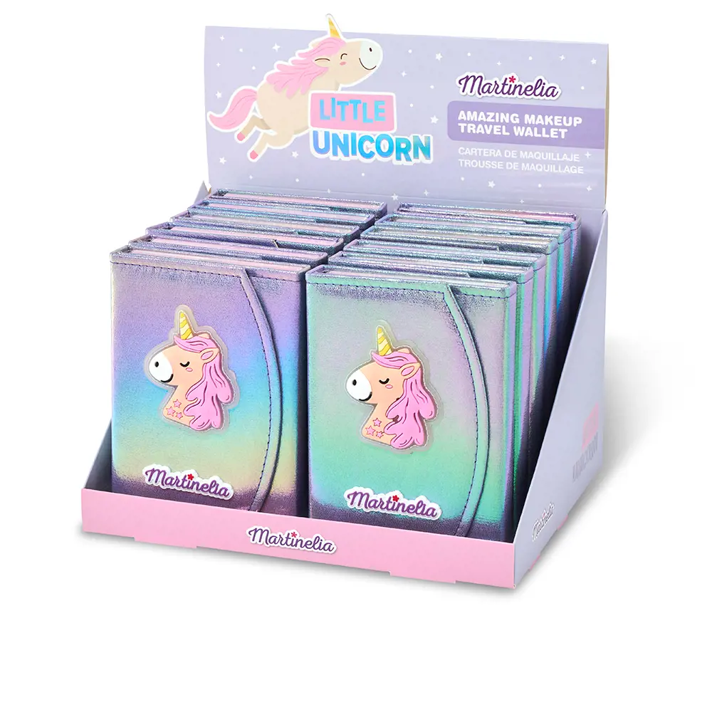 MARTINELIA UNICORN TRAVEL WALLET set 47 pz